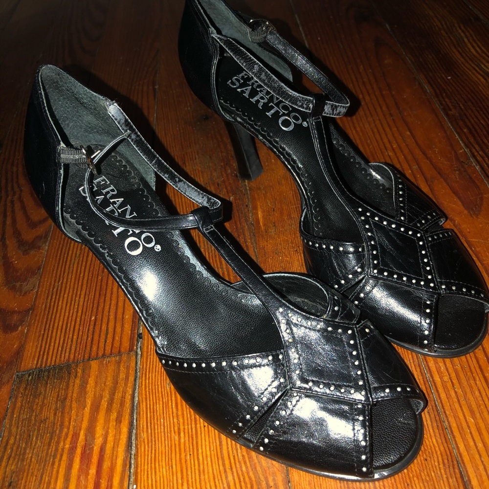 Black Salsa Heels